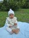 Набір для дівчинки BabyMy 4097 2в1 молочний (6-9 міс) 00032 фото 1