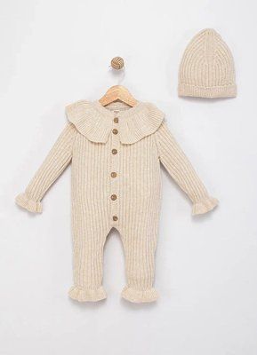 Набор для девочки BabyMy 4140 2в1 Бежевый (9-12 мес) 4140 фото