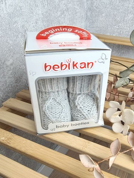 Пінетки Bebikan сірі 1041 фото